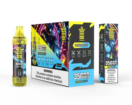 Bang King 35000 Puffs Disposable Vape(0%-5% Nicotine) - 35ml E-Liquid, 700mAh Battery 12 Flavors