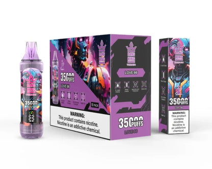 Bang King 35000 Puffs Disposable Vape(0%-5% Nicotine) - 35ml E-Liquid, 700mAh Battery 12 Flavors
