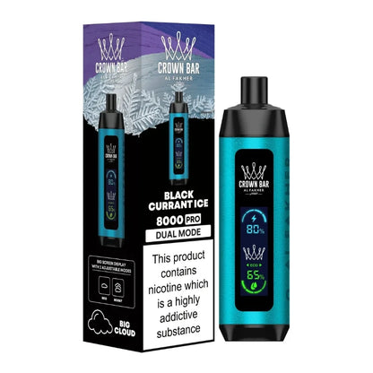 Al Fakher Crown Bar Pro 8000 Puffs Disposable Vape