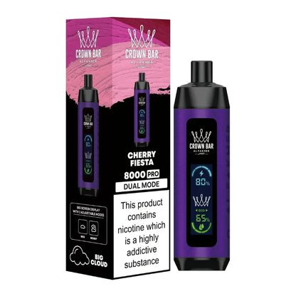 Al Fakher Crown Bar Pro 8000 Puffs Disposable Vape