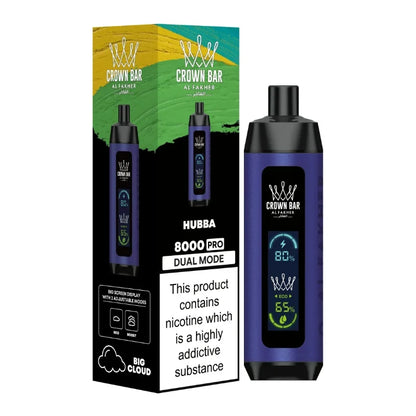 Al Fakher Crown Bar Pro 8000 Puffs Disposable Vape