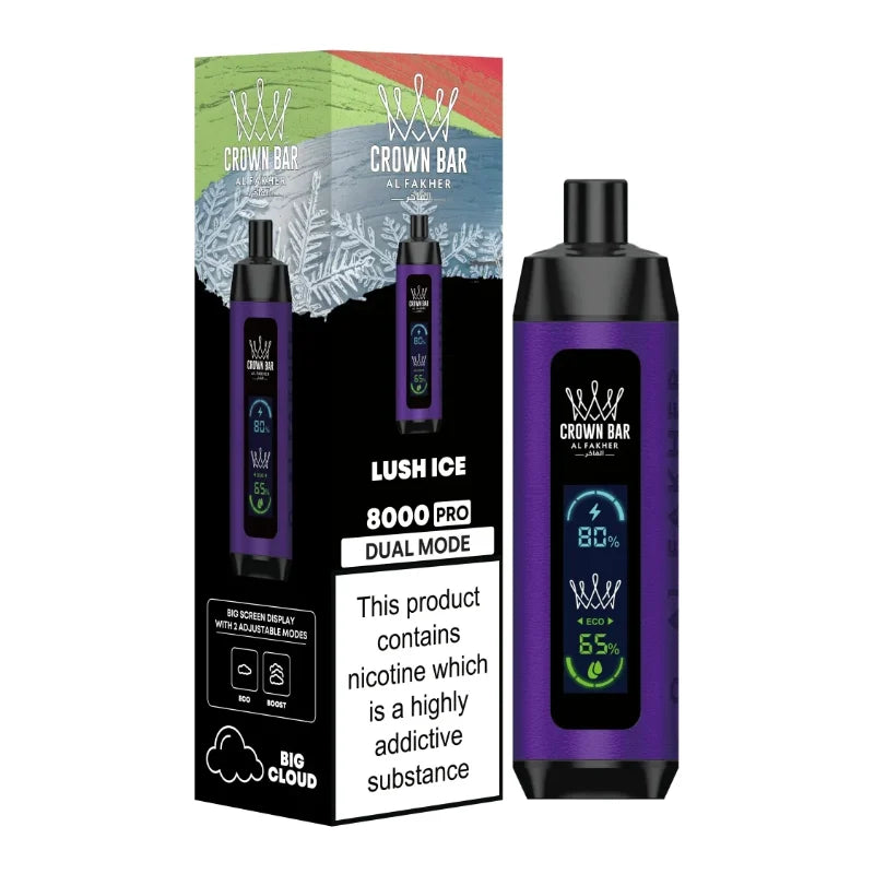 Al Fakher Crown Bar Pro 8000 Puffs Disposable Vape