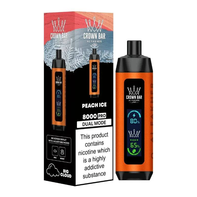 Al Fakher Crown Bar Pro 8000 Puffs Disposable Vape