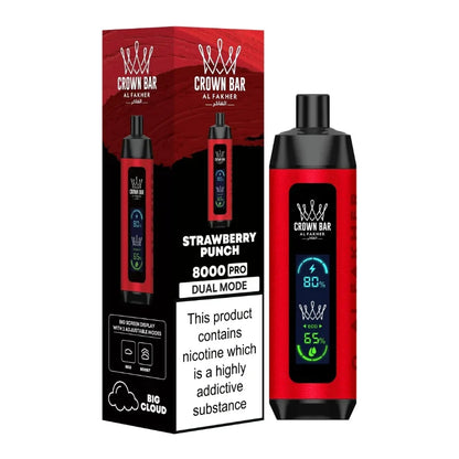Al Fakher Crown Bar Pro 8000 Puffs Disposable Vape