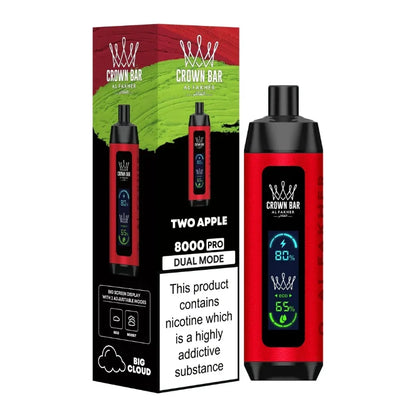 Al Fakher Crown Bar Pro 8000 Puffs Disposable Vape