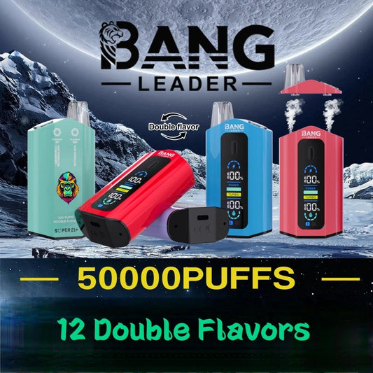 BANGLEADER 50000 PUFFS Double Flavors Vape Wholesale Sale Low Price