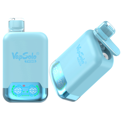VapSolo Twins 20K Puffs Disposable Vape | Dual Flavors,Airflow Control,Smart Display Screen