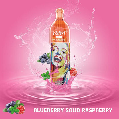 R&M PARADISE SUB OHM 10000 Puffs  5% Nicotine Disposable Vape