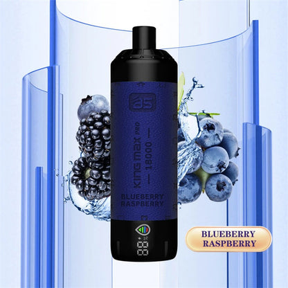 Breze Stiik Bs King Max Pro 18000 Puffs Electronic Cigarette Digital Screen Disposable Vape
