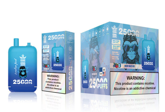 Bang 25000 Puffs Dual Mesh Coil Pod Rechargeable E Cigarette Disposable Vapes Bang King 25k Puff