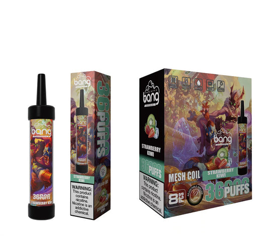 Bang 36000 Puffs Mesh Coil  Vape 36K Disposable Vape Pen E Cigarette Prefilled 40ml 650mAh