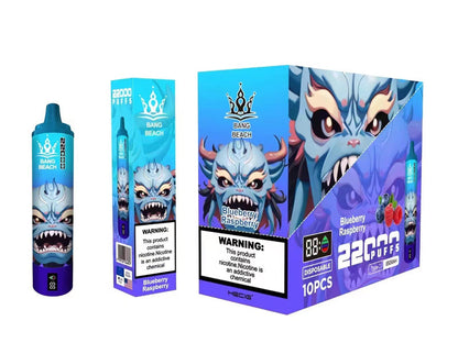 Wholesale Disposable Vape Pen Bang Beach 22000 Puffs with Smart Screen and 36ml Liquid