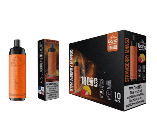 Bang Crown Bar 18000 Puffs E Cigarette Leather 18k Puff Bar Shisha Pro Max Dtl Disposable Vape
