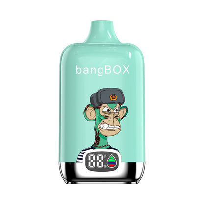 Bang King 15000 Puffs Digital Screen 15k Puff Smart Display Disposable Vape Rechargeable 0% 2% 5% Vaping 20 Flavors