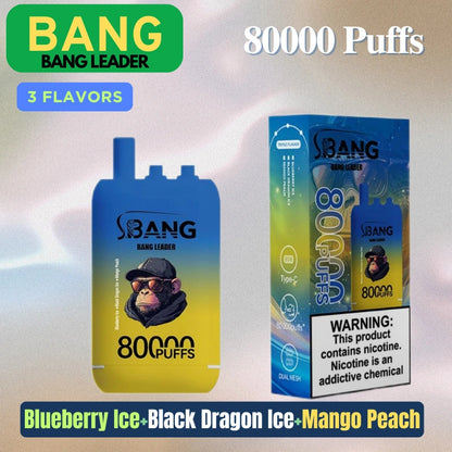 Bang bangleader 80000 Puffs Triple Flavors Disposable Price Super Sale