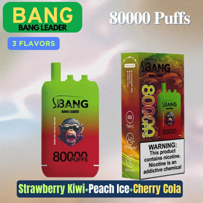 Bang bangleader 80000 Puffs Triple Flavors Disposable Price Super Sale