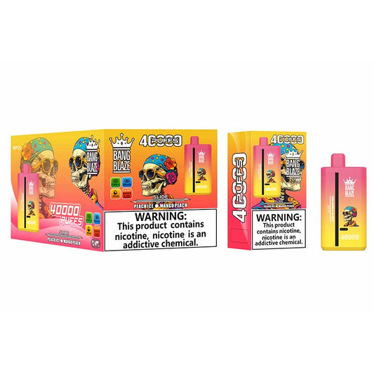 Bang Blaze 40000 Dual Flavors Disposable Vape - 40ml E-Liquid, 650mAh Battery