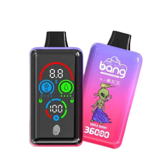 Bang ICE 36000 Puffs Disposable Vape - 36ml E-Liquid, 850mAh Battery