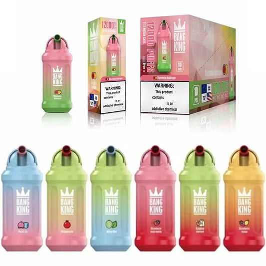 Bang King 12000 Puffs Disposable Vape - 23ml E-Liquid, 650mAh Battery