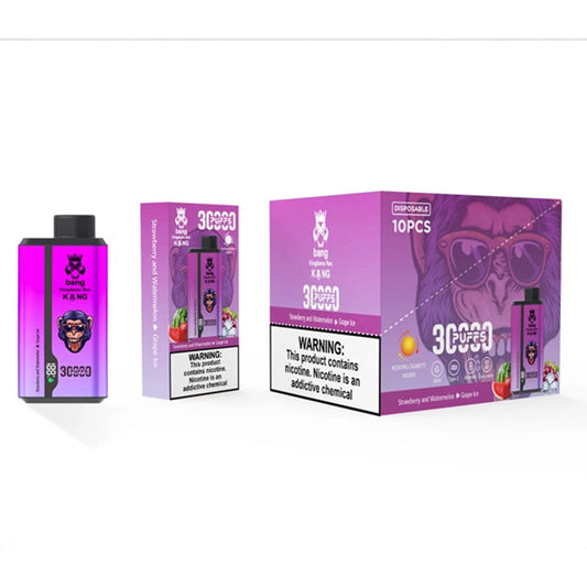 Bang Kingdom Rex 30000 – 30K Puffs Disposable Vape | 0%-5% Nicotine  36mL 650mAh  12Flavors