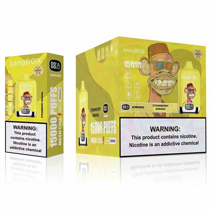 Bang disposable BC 15000 puff Disposable Vape Wholesale Vape Pen E Cigarette Prefilled 25ml 650mAh 12 Flavors
