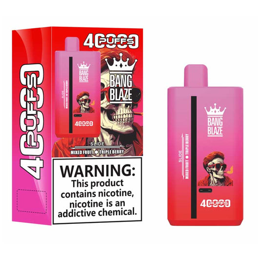 Bang Blaze 40000 Dual Flavors Disposable Vape - 40ml E-Liquid, 650mAh Battery