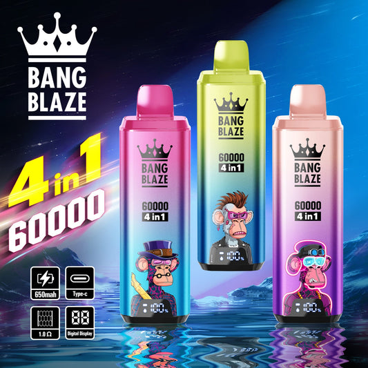 BANG BLAZE 4 In 1 60000 Puffs Disposable Vape Wholesale