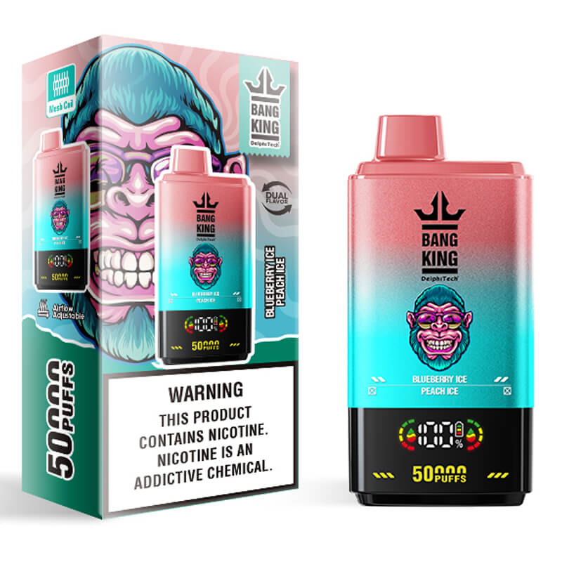 Bang King 50000 Puffs Disposable Vape - 50ml E-Liquid, 850mAh Battery