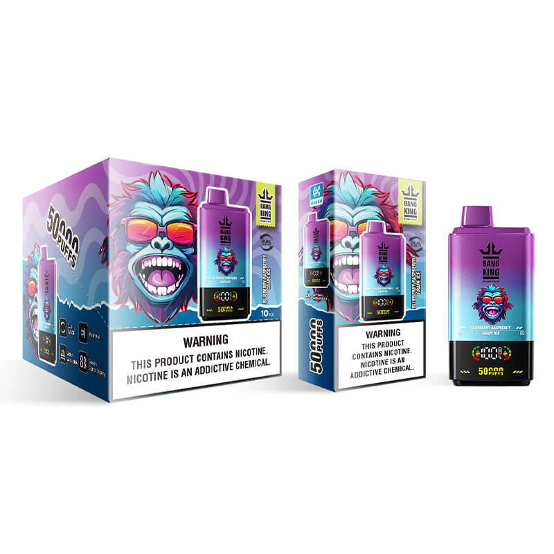 Bang King 50000 Puffs Disposable Vape - 50ml E-Liquid, 850mAh Battery