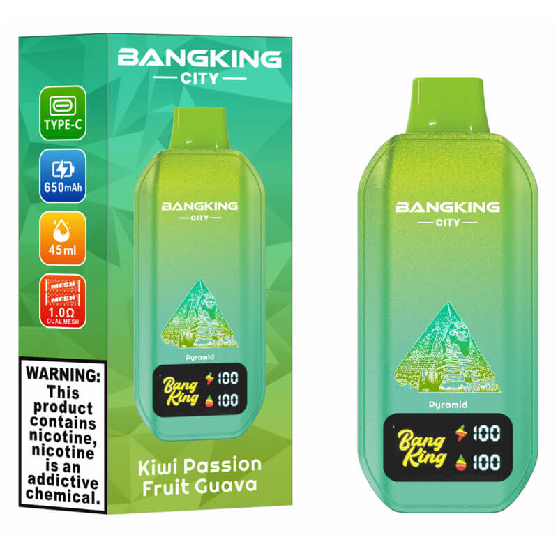 Bang King City 50000 Puffs Disposable Vape - 45ml E-Liquid, 650mAh Battery