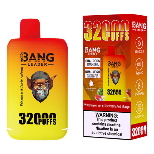Bang Leader 32000 Puffs Disposable Vape - Dual Pods, 26ml+26ml E-Liquid