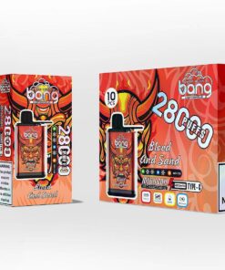 Bang 28000 Puffs Disposable Vape(0% to 5% Nicotine) - 30ml E-Liquid, 650mAh Battery 12 Flavors