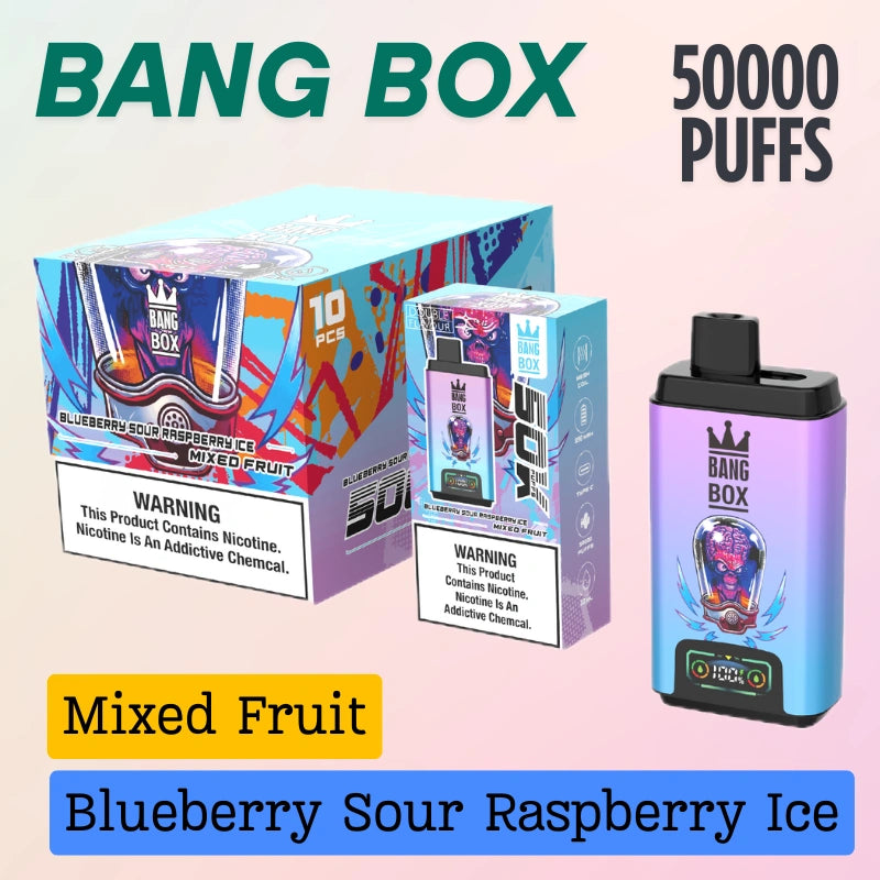 Bang Box 50k Double Flavors Vape Best Seller Wholesale Price