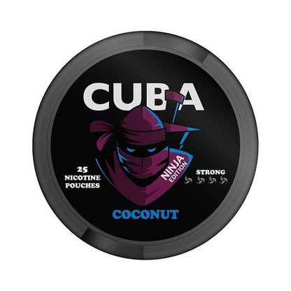 Cuba Nicotine Pouches  - White/ Black/ Ninjia