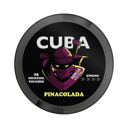 Cuba Nicotine Pouches  - White/ Black/ Ninjia