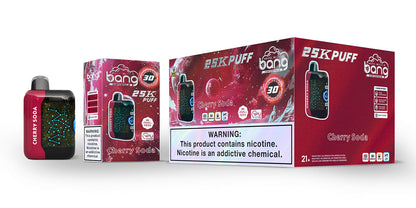Bang Starry  25000 Puffs 25K Smart Full Screen Turn Ice Wholesale Disposable Vape Puff  Prefilled Pod