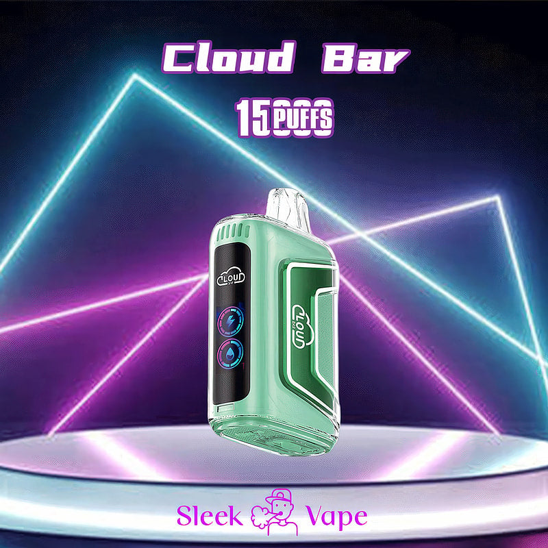 Cloud Bar 15000 Puffs 2% 3% 5% Nicotine Rechargeable Disposable Vapecloud-bar-15000