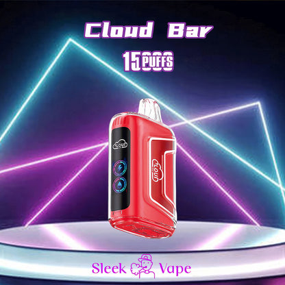 Cloud Bar 15000 Puffs 2% 3% 5% Nicotine Rechargeable Disposable Vapecloud-bar-15000