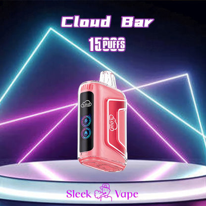 Cloud Bar 15000 Puffs 2% 3% 5% Nicotine Rechargeable Disposable Vapecloud-bar-15000