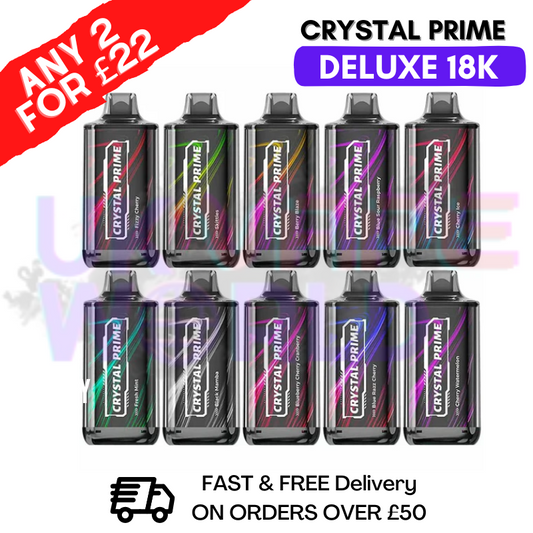Crystal Prime Deluxe 18000 Puffs 18K PUFF