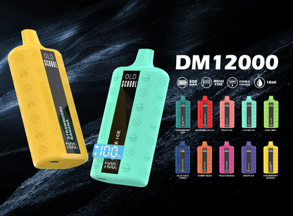OLD School Leather 12000 Puffs Disposable Vape Wholesale