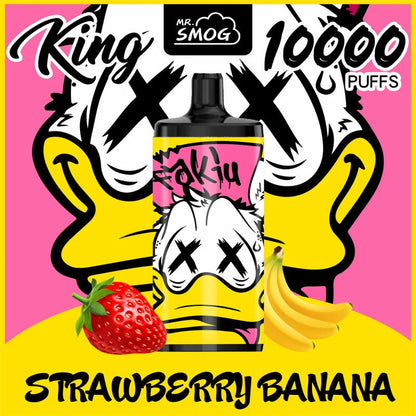 Vapsolo King 10000 Puffs - 20mL, 5% Nic Salt, 20 Flavors