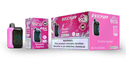 Bang Starry  25000 Puffs 25K Smart Full Screen Turn Ice Wholesale Disposable Vape Puff  Prefilled Pod