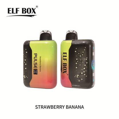 Elf Box 25000 Puffs 25k Puff Digital Screen Disposable Vapes Dual Mesh Coil Electronic Cigarette Vape