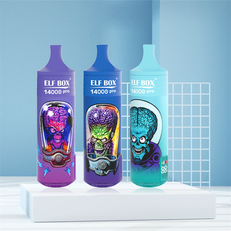 ELF BOX RGB 14000 Pro Disposable Vape – 14000 Puffs, Mesh Coil, 12 Flavors