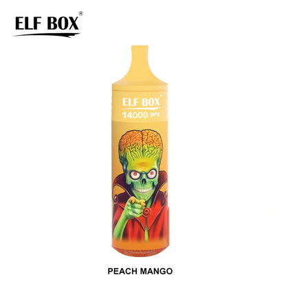 ELF BOX RGB 14000 Puff Disposable Vape 600mAh Battery Mesh coil 1.0ohm RGB-Light+Lanyard