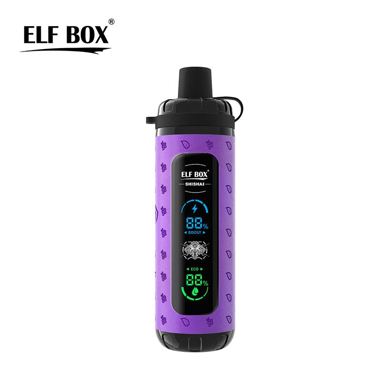 ELF BOX Shisha Max 40000 Puffs Disposable Vape - 36ml E-Liquid, 800mAh Battery