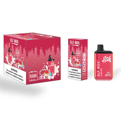 ELF BOX 5500 Disposable Vape 5500 Puffs Authentic E Cigarette Pen