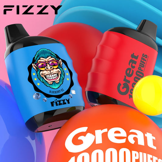 FIZZY Great – Compact 10K Puffs Disposable Vape | Mesh Coil & 18ML E-Liquid