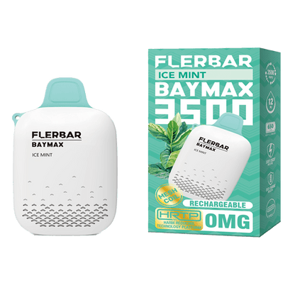 FLERBAR BAYMAX 3500 DISPOSABLE POD DEVICE 0MG nic with Best New flavours